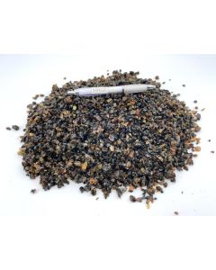 Amber; gravel, Sumatra, Indonesia; 1 kg