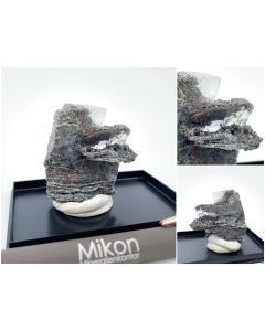 Anglesit xx; Tsumeb Mine, Otaviberge, Namibia, Ilse Baer Sammlung; NS