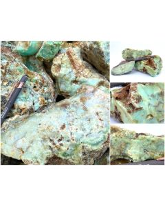 Chrysopras; Sulawesi, Indonesien; 10 kg