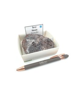 Baryt xx, Hämatit xx; Skorpion Mine, Namibia, Gerd Tremmel Sammlung; NS