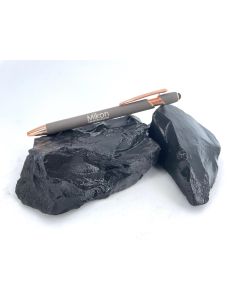 Shungite; Shunga River, Karelia, Russia; 1 kg 