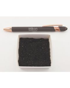 Black sand (schorl); black tourmaline, Namibia; 100 g