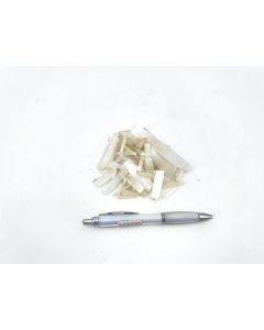 Selenite, gypsum, alabaster; white, small pieces, Midelt, Morocco; 1 kg