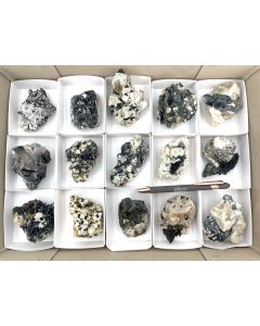 Aegirine xx; on matrix; Mt. Malosa, Zomba, Malawi; 1 unique flat (238)