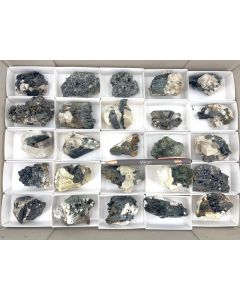 Aegirine xx; on matrix; Mt. Malosa, Zomba, Malawi; 1 unique flat (341)