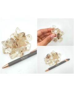 Bergkristall; klare Stücke, Bolivien; 100 g