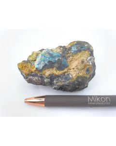 Schwartzenbergit xx, Bleiglanz xx; Mina Beatrix, Sierra Cody, Chile; Gerd Tremmel Sammlung; NS (313)