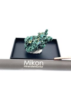 Malachite pseudomorph after Azurite xls; Tsumeb Mine, Otavi Bergland, Namibia; Min