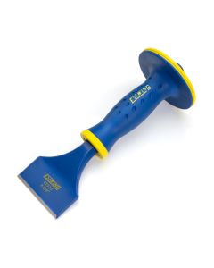 Estwing stone chisel 7 cm wide with handle protection (comfort grip)

