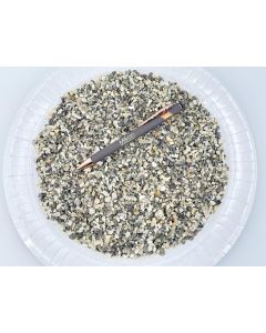 Axinite (granular); Gabbro-Bruch, Harz, Germany; 1 kg