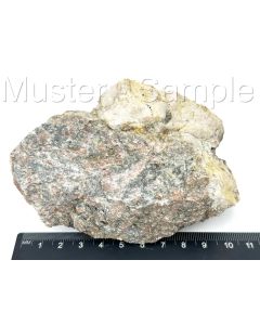 Andalusit (rot); Riddahyttan, Schweden; HS