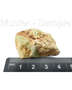 Quarz (Var. Chrysopras); Tansania; KS