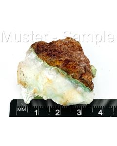 Quarz (Var. Chrysopras); Polen; KS