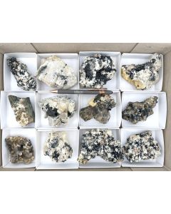 Aegirine xls, Zircon xls; Mt. Malosa, Zomba, Malawi; 1 unique flat (492)