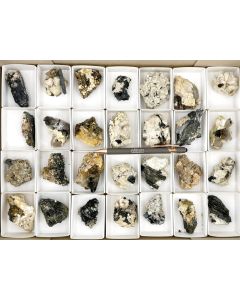 Aegirine xls, Feldspar xls, Zircon xls; Mt. Malosa, Zomba, Malawi; 1 unique flat (558)