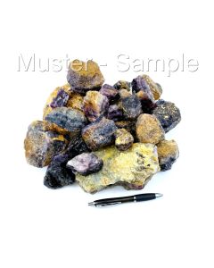 Fluorite (purple), Uis, Namibia, 10 kg