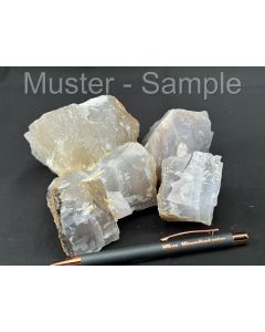 Agate-Quartz; Ice Mist Agate; Indonesia; 1 kg