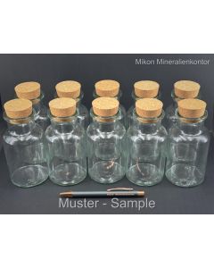 Glass bottle, 250 ml; 10 pieces