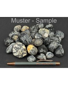 Obsidian "Apache Tears"; Arizona, USA; 1 kg