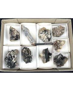 Aegirine xx; on matrix; Mt. Malosa, Zomba, Malawi; 1 unique flat (203)