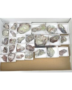 Creaseyit xx etc.; Tiger, Pinal Co., AZ, USA; 1 Partie mit 26 Stück; Unikat 