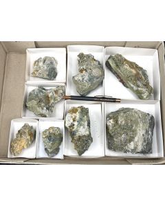 Stilbit xx; Komsomolsk, Wolga, Russland; 1 Partie mit 8 Stück; Unikat