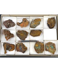 Adamite xls; UV-active; Mapimi, Mexico; 1 lot with 11 pieces; unique