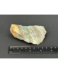 Lanarkite, Chrysocolla; C+B Mine, AZ, USA; Scab; unique piece
