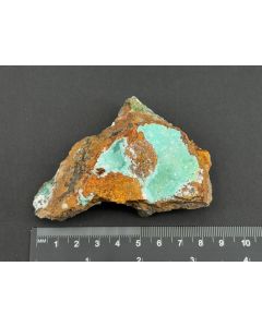 Cuproadamite xls; Hilarion Mine, Laurion, Greece; Scab; unique piece
