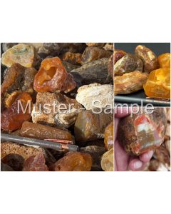 Agate, multicolored; Java, Indonesia; 10 kg