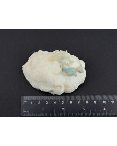 Cupro-Aragonite xls; Serpieri Mine, Laurion, Greece; Scab; unique piece
