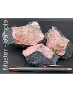  Pyroxmangite/Rhodonite; Sunny Side Mine, Silverton, CO, USA; 1 kg