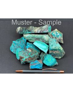 Chrysocolla; Ray Mine, Arizona, USA; 100 g