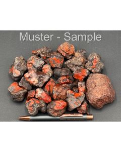 Agate, Pseudomorph after Barite Roses; D-Day Mine, Utah, USA; 1 kg