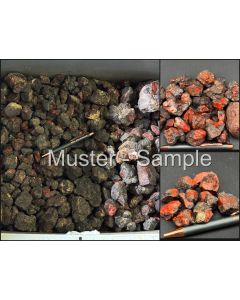 Achat, Pseudomorphose nach Barit-Rosen; D-Day Mine, Utah, USA; 10 kg