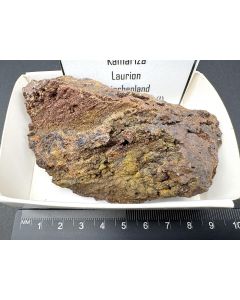 Jarosit xx; Kamariza, Laurion, Griechenland; Gerd Tremmel Sammlung; NS; Einzelst&uuml;ck