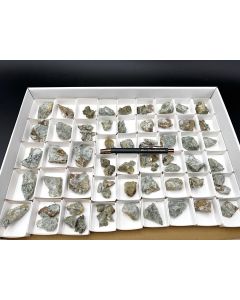 Skorodit xx, Schultenit xx; Gold Hill MIne, UT, USA; 1 Steige; Unikat