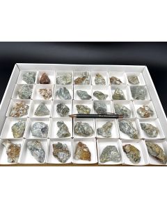 Skorodit xx, Schultenit xx; Gold Hill MIne, UT, USA; 1 Steige; Unikat