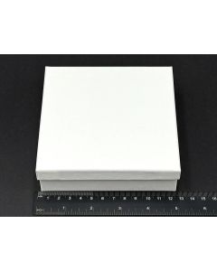 Schachteln; mit Deckel & wei&szlig;er Schaumstoffeinlage; SB06; 127x127x38 mm; 10 St&uuml;ck