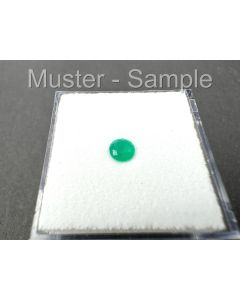 Achat; gr&uuml;n; facettiert; 4 x 2 mm; Brasilien; 1 St&uuml;ck