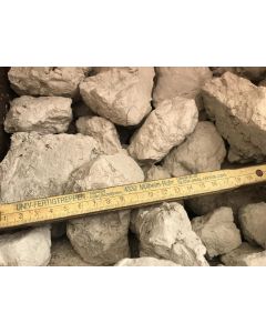 Kaolinit; weiß-grau, rein, Sachsen, Deutschland; 1 kg