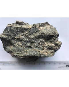 Clausthalit + Uraninit; Grube 371, Schlema, Sachsen, Deutschland; NS