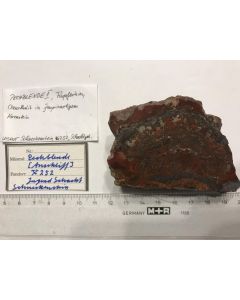 Uraninit - Anschliff; Schacht 252, Schneckenstein, Sachsen, Deutschland; NS; Einzelstück