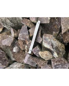 Lepidolit, derb, violettes massives Material, Tansania, 1 kg