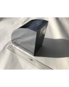 Silicon; 99,999% pure, monocrystalline; 1/4 polished cylinder piece, 3,86 kg single piece 