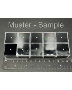 Topas; klein; wei&szlig;; 2,5 mm; Madagaskar; 10 St&uuml;ck