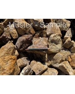 Seltene Erden Erze (z.B. Lanthan, Cer, etc.), z.T UV-aktiv!; Bolivien; 100 kg