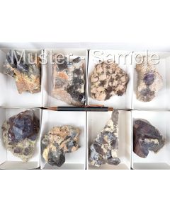 Amethyst xx, Quarz xx; gro&szlig;e St&uuml;cke; Namibia; 1 Steige