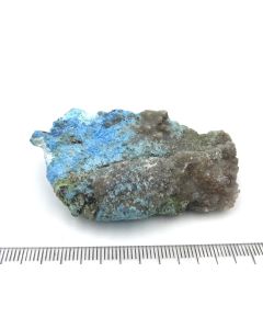 Carbonatecyanotrichite xls; Quinglong mine, Guizhou, China; Scab, single piece.