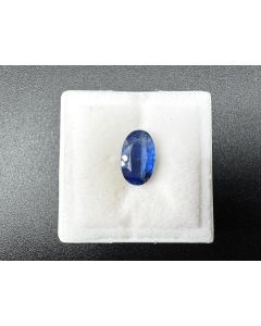Kyanit; facettiert; unbehandelt; 2,84 ct.; 9,5 x 6 mm; Afrika; Einzelst&uuml;ck